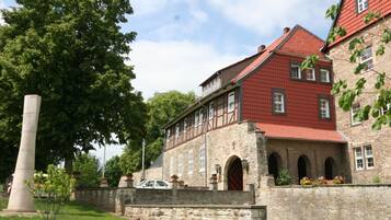 Fassade der Unterkunft