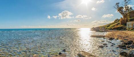 In Strandnähe, Angeln