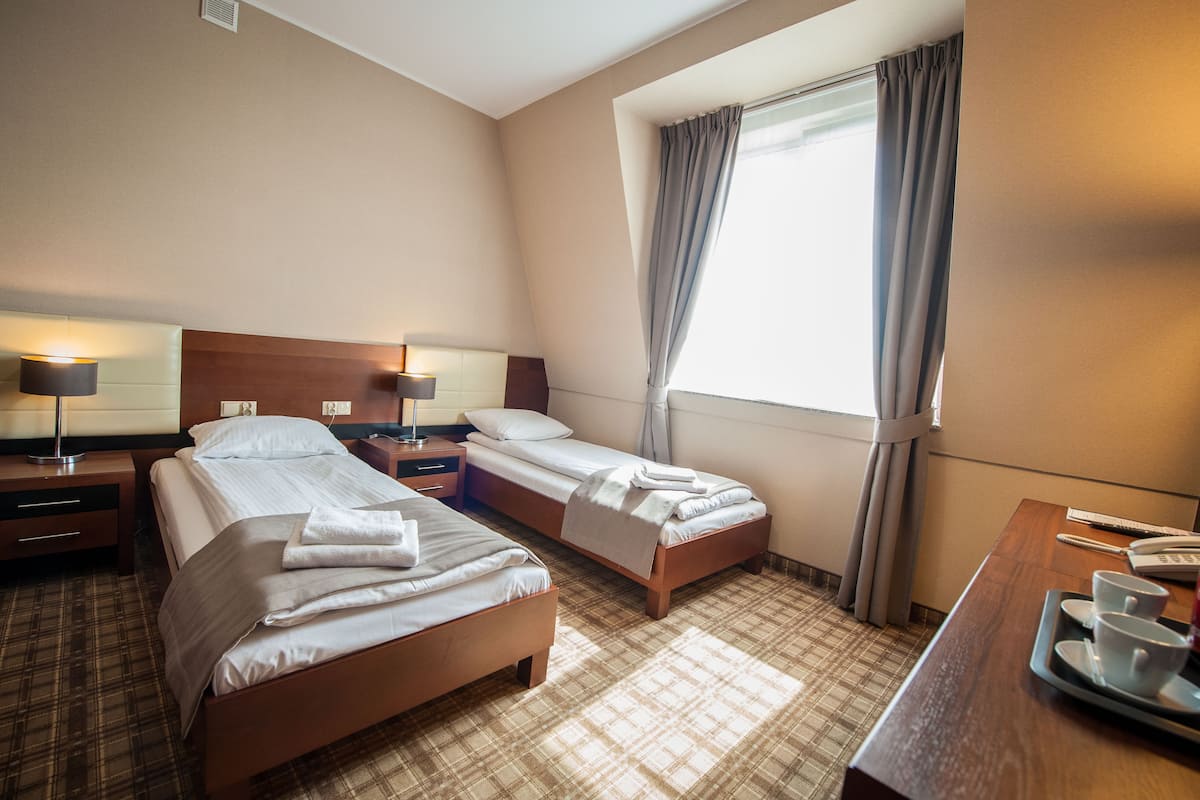 business twin room | desk, iron/ironing board, free wifi, bed sheets