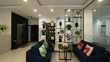 Sala de estar en el lobby