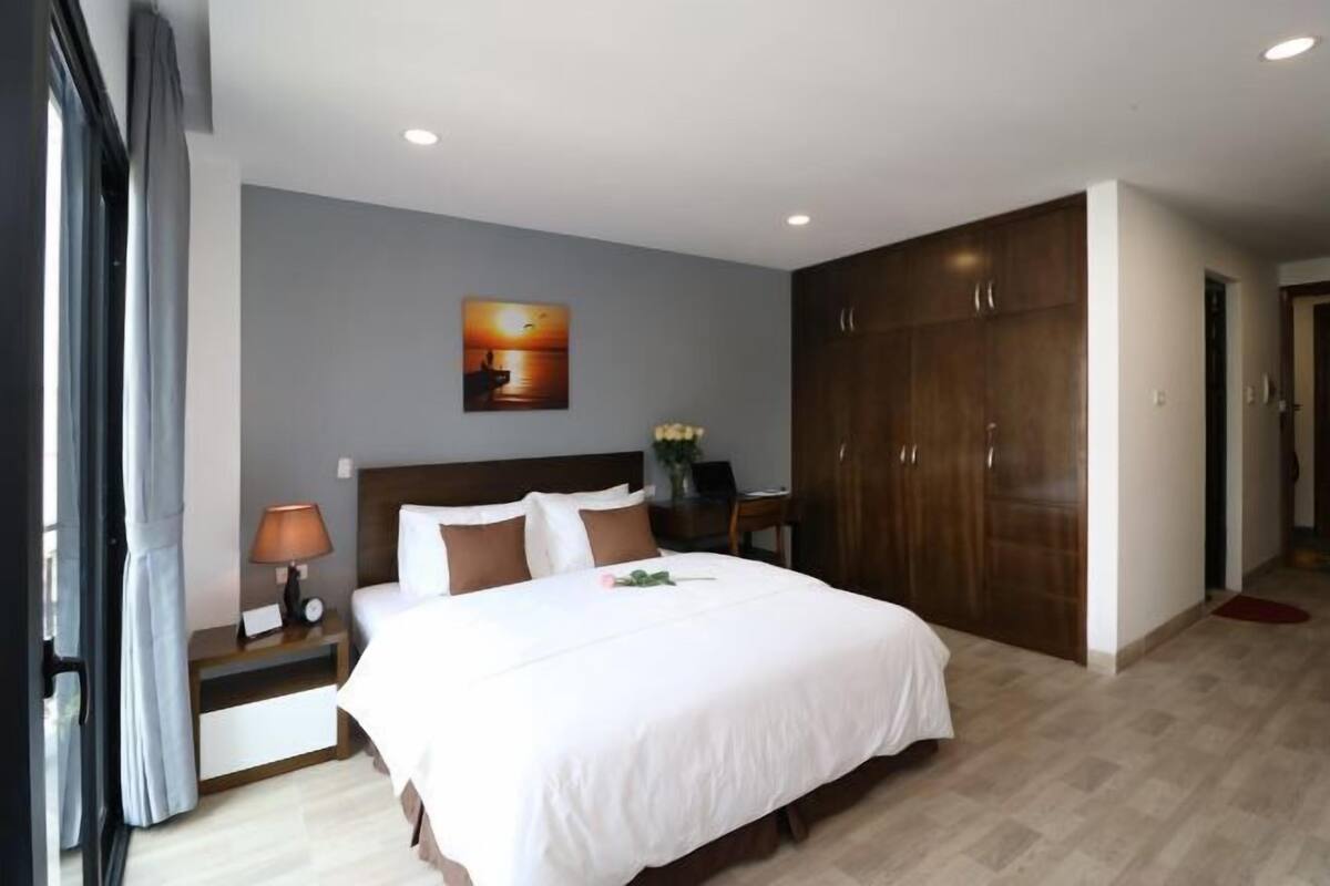 1 habitación, escritorio, cortinas blackout y wifi gratis