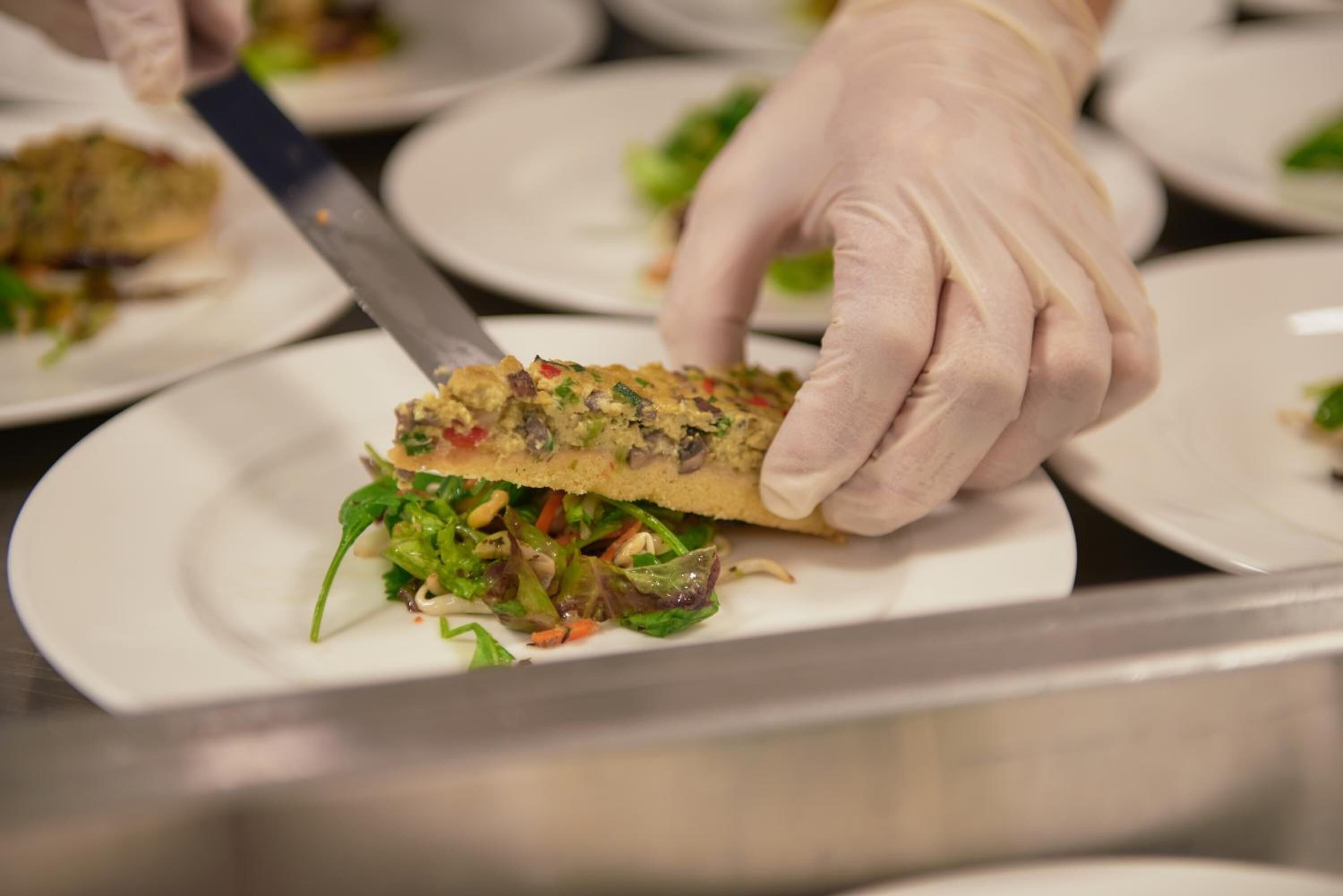 breakfast, lunch and dinner served