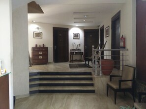 บริเวณนั่งเล่นที่ล็อบบี้