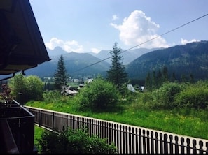 Vue depuis le balcon