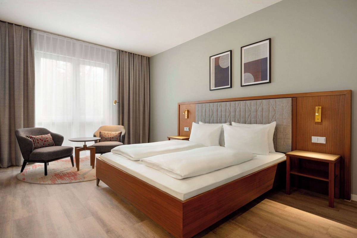 Biancheria da letto ipoallergenica, minibar, una cassaforte in camera