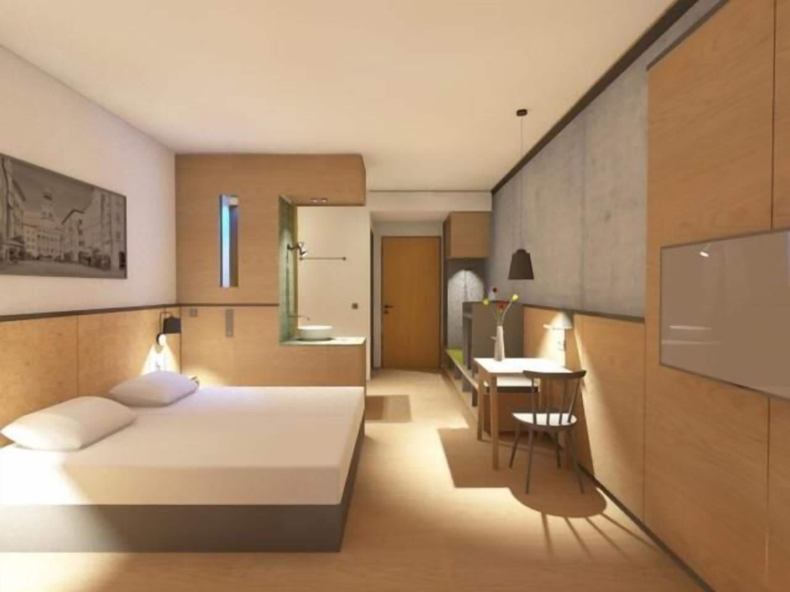 1 bedroom, desk, free wifi, bed sheets