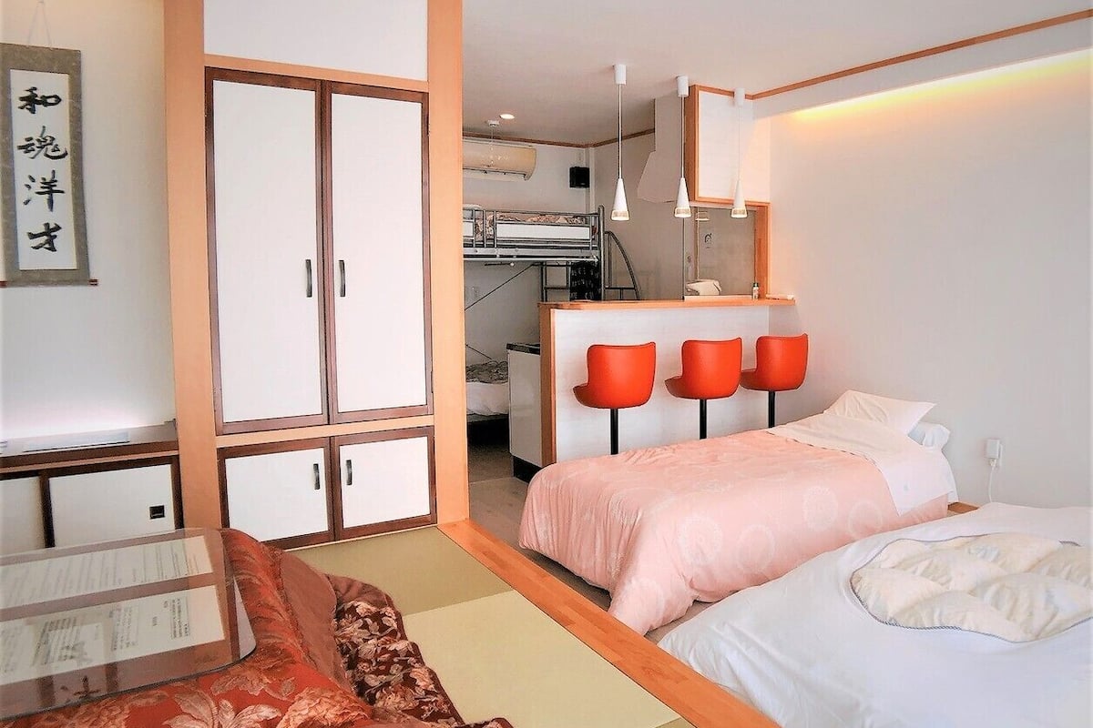Iron/ironing board (on request), WiFi (free), individually decorated