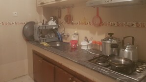 Departamento, 1 cama matrimonial, para no fumadores | Cocina privada