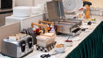 Morgenmadsbuffet hver dag (150 THB pr. person)