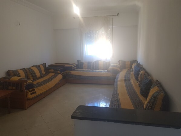 Classic Apartment, 2 Bedrooms, Non Smoking | Living area - Appart Zouhair (Martil)