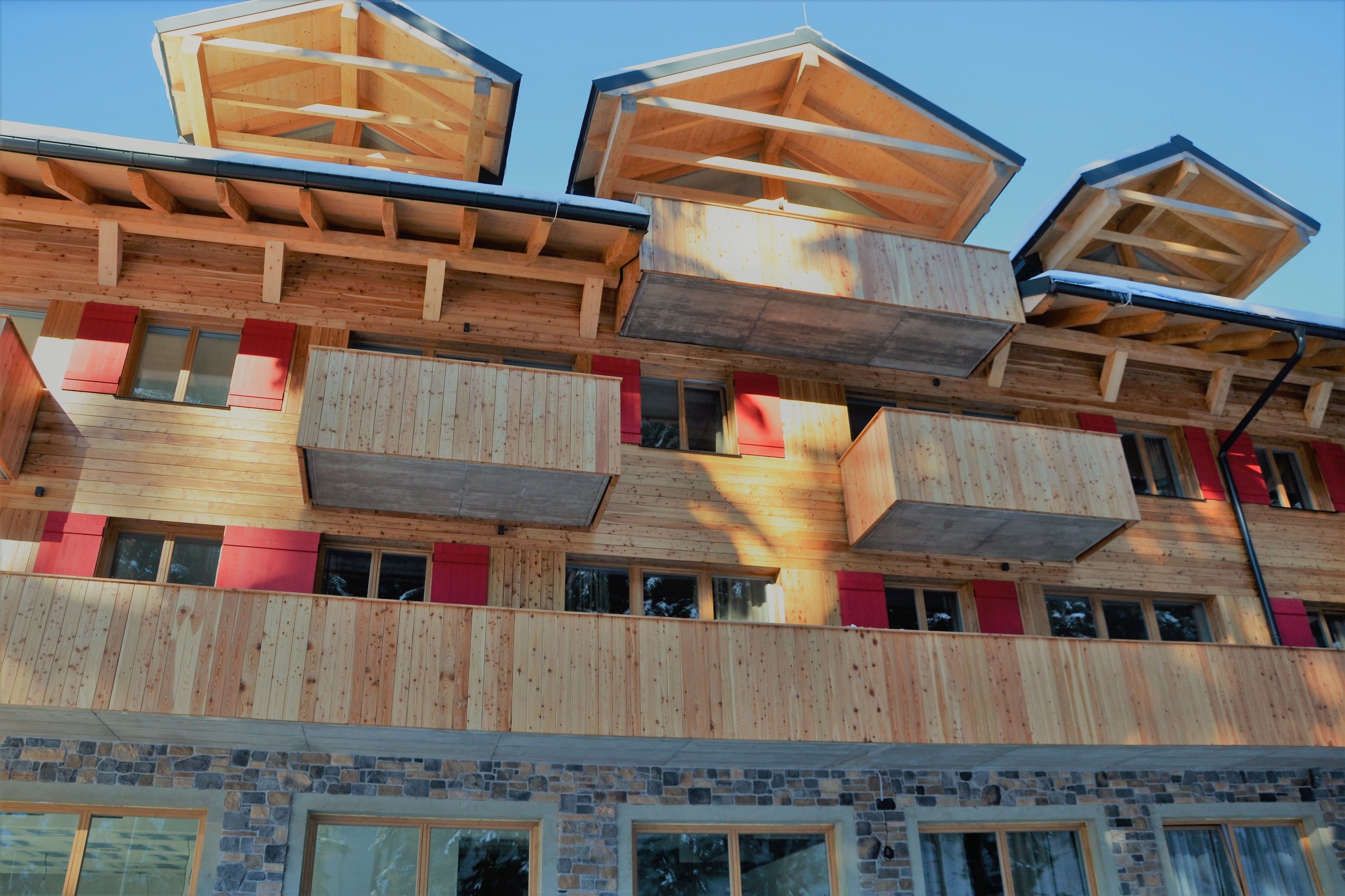 Fassade der Unterkunft