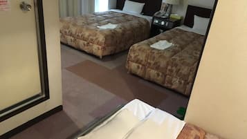 Free WiFi, bed sheets