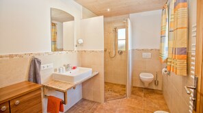 Badkar och handdukar