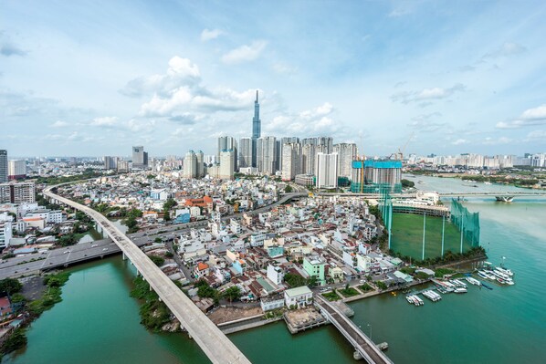 City view from property