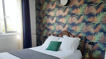 Basic Double Room | Premium bedding, individually decorated, individually furnished, desk