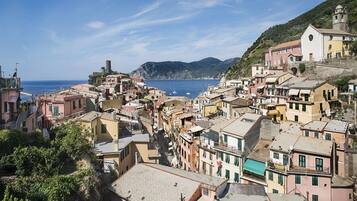 Blick von der Unterkunft