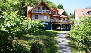 Façade de l’hébergement