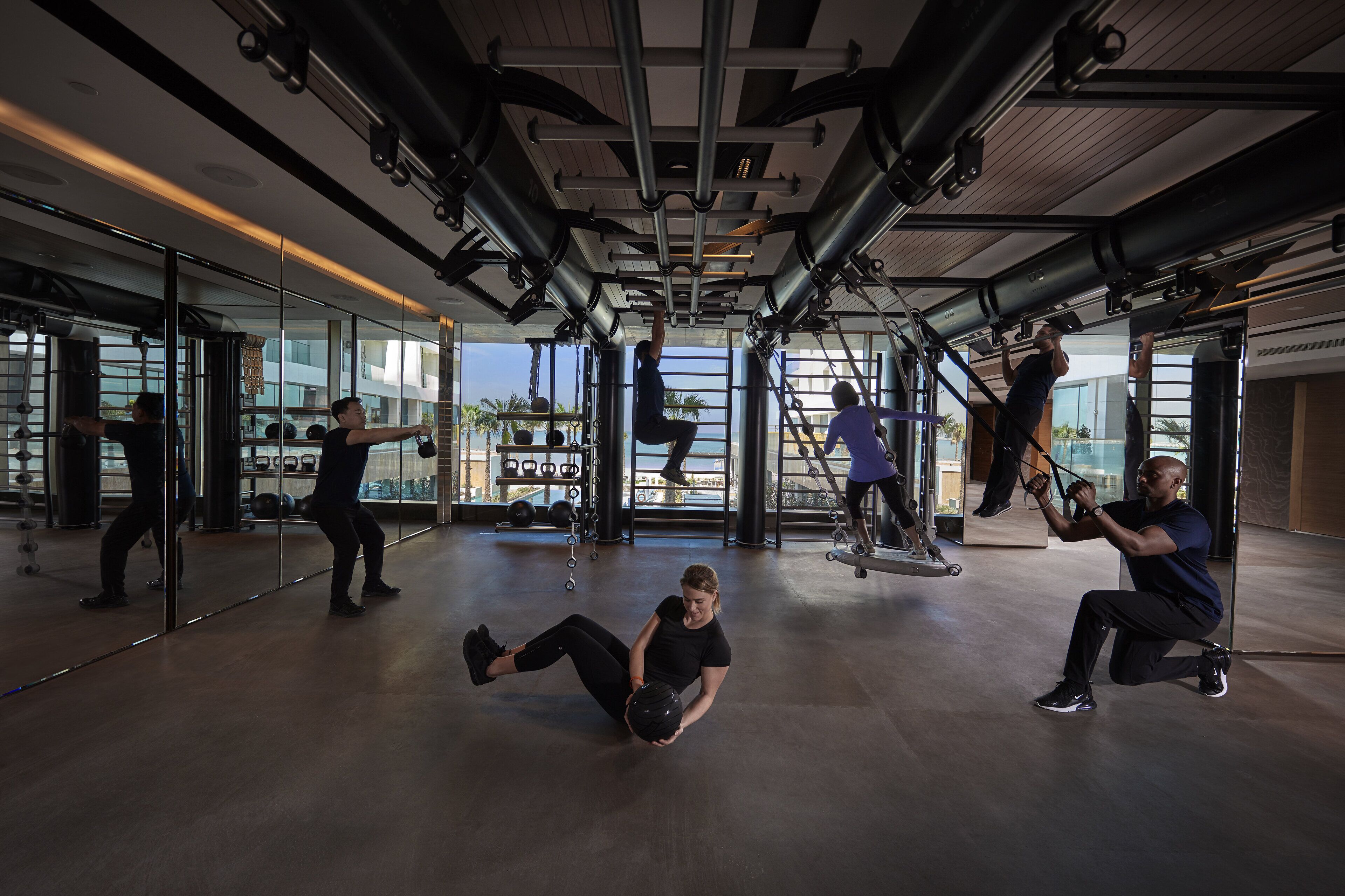 fitness studio