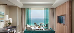 Premier Room, 1 King Bed, Sea View | View from property - Mandarin Oriental Jumeira, Dubai (Dubai)