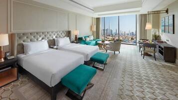 Minibar, caja fuerte, cortinas opacas y sistema de insonorización