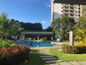 Alberca al aire libre 