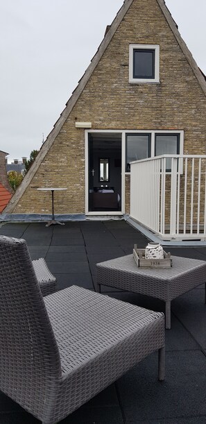 Deluxe tweepersoonskamer | Terras