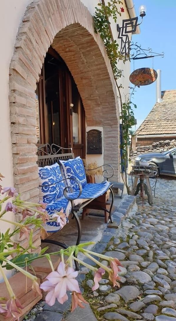 Front of property - Casa Bertha (Sighisoara)