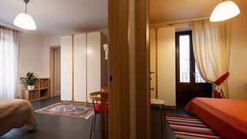 Double Room, Balcony | Living area | Flat-screen TV