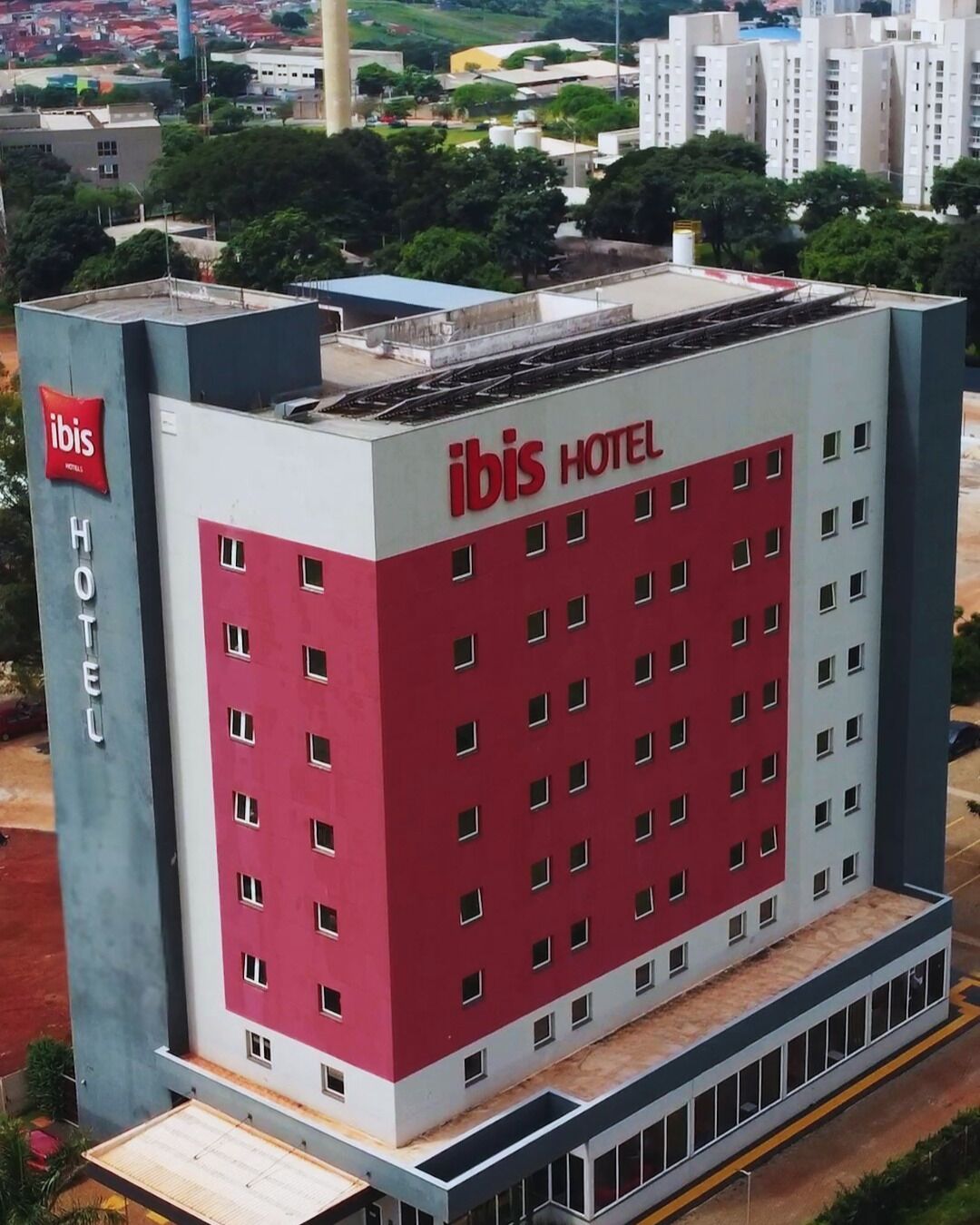 Overnatningsstedets facade