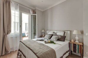 2 dormitorios, tabla de planchar con plancha, wifi y ropa de cama