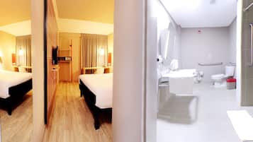 Habitación estándar, 1 cama matrimonial | Caja de seguridad en la habitación y escritorio