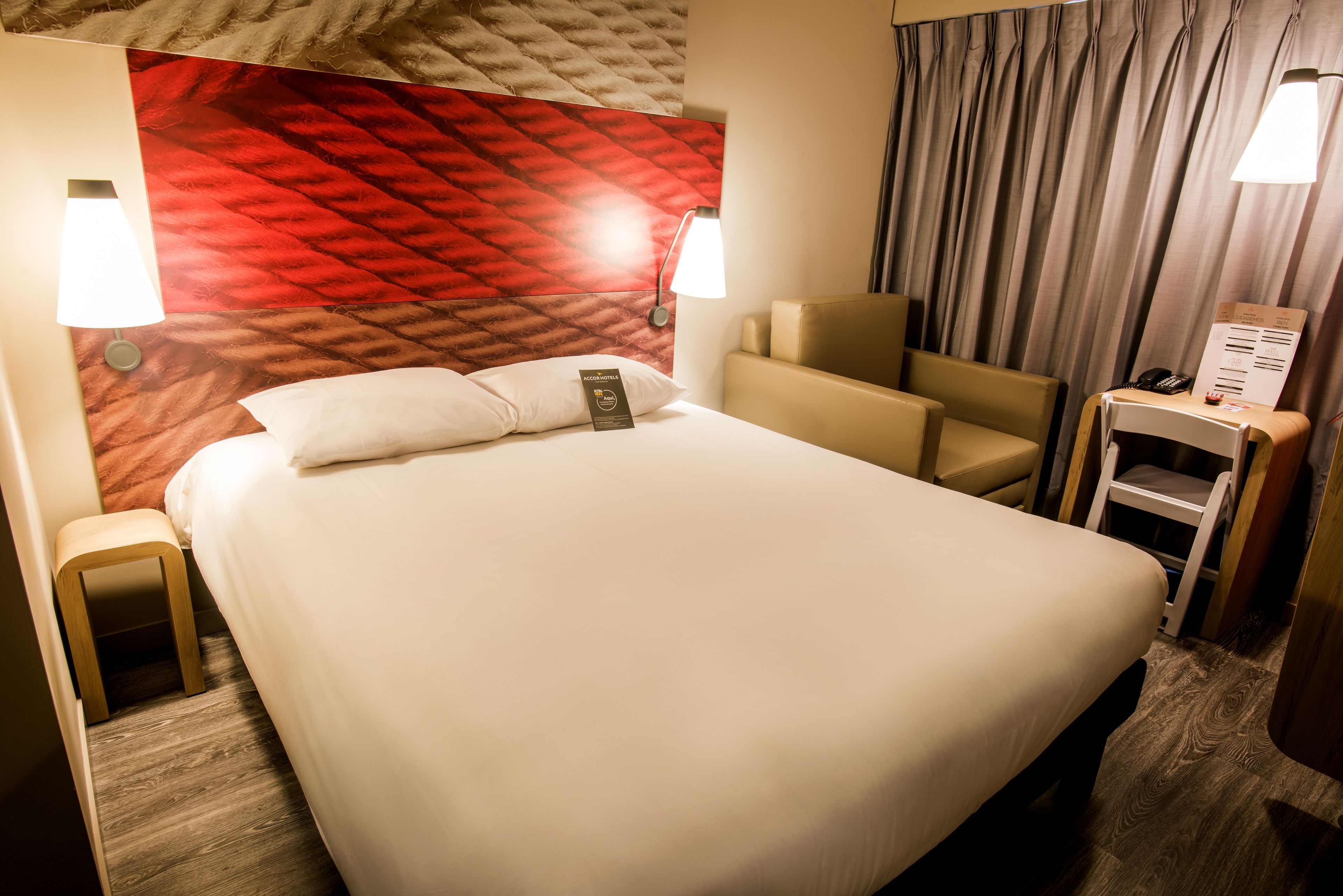 standard room, multiple beds | in-room safe, desk, laptop workspace, blackout curtains