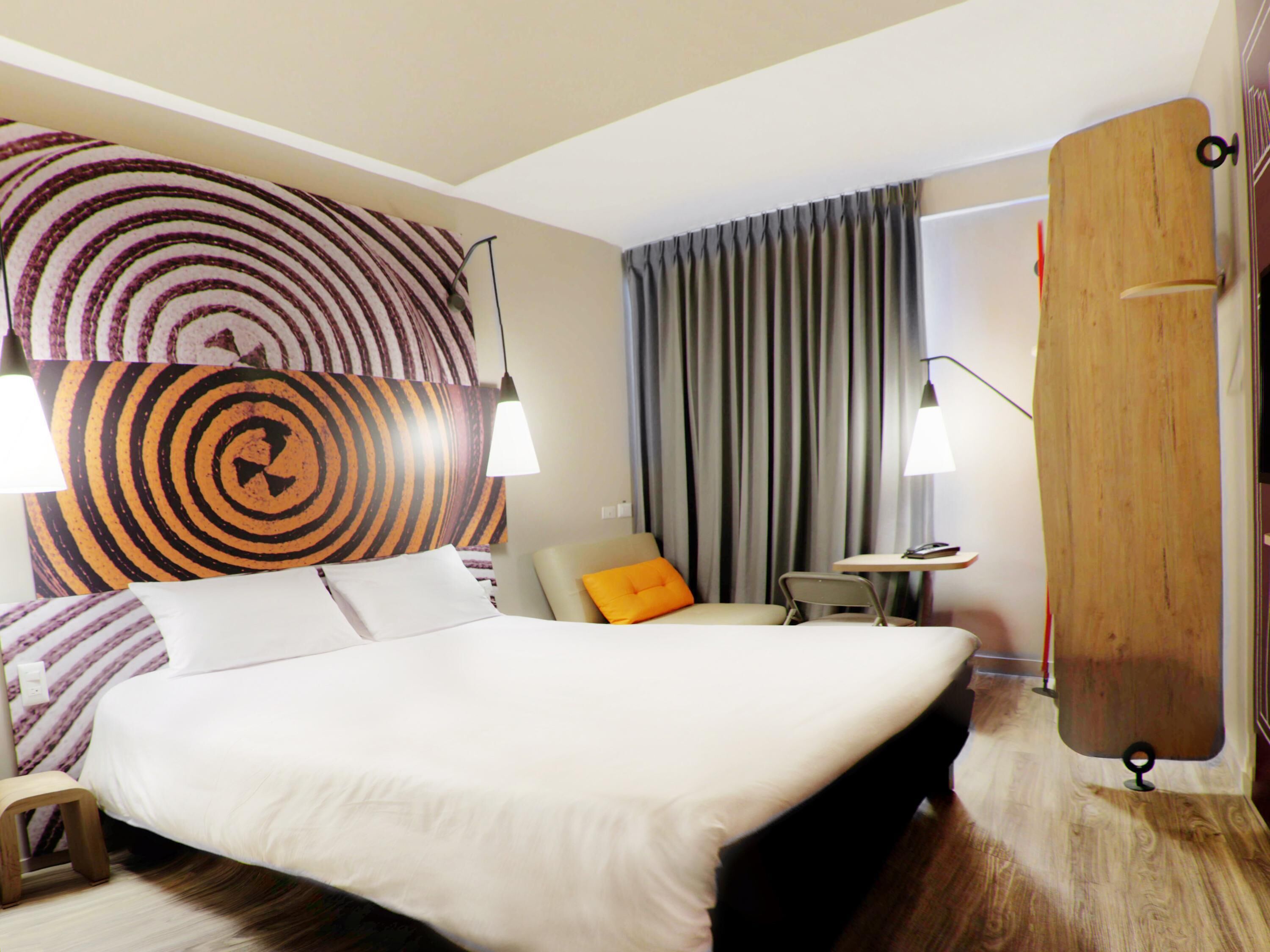 Standard Room, Multiple Beds | In-room safe, desk, laptop workspace, blackout drapes