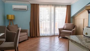 Comfort-Apartment, 1 Schlafzimmer | 1 Schlafzimmer, Zimmersafe, Schreibtisch, laptopgeeigneter Arbeitsplatz