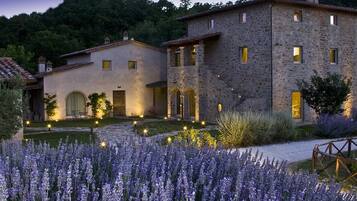 Front of property - evening/night