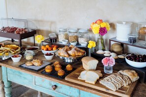 Gratis kontinental morgenmad hver dag