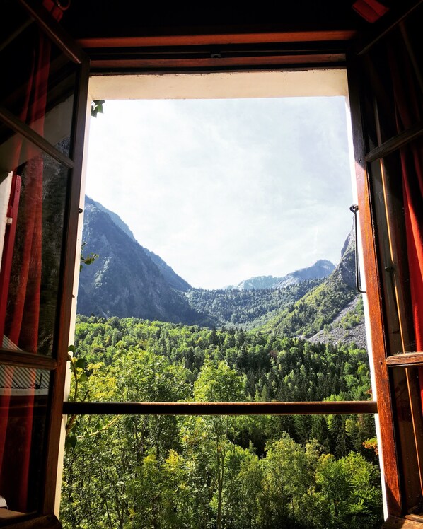 Vue sur les montagnes