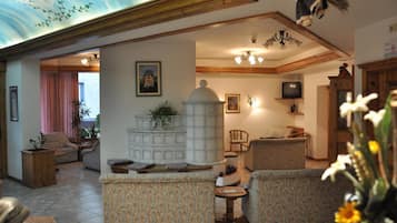 Sala de estar en el lobby