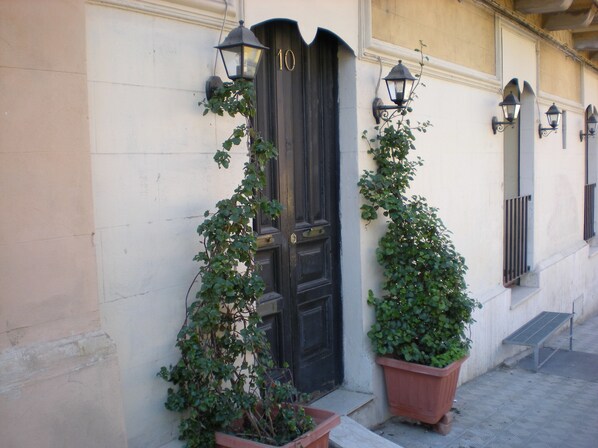 Façade de l’hébergement