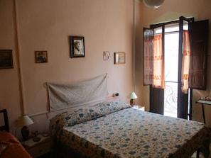 Desk, blackout curtains, iron/ironing board, free WiFi