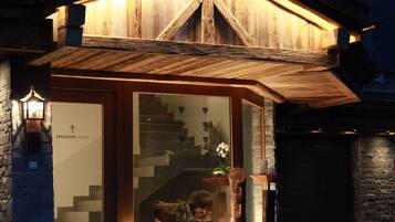 Front of property - evening/night