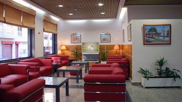 Sala de estar en el lobby