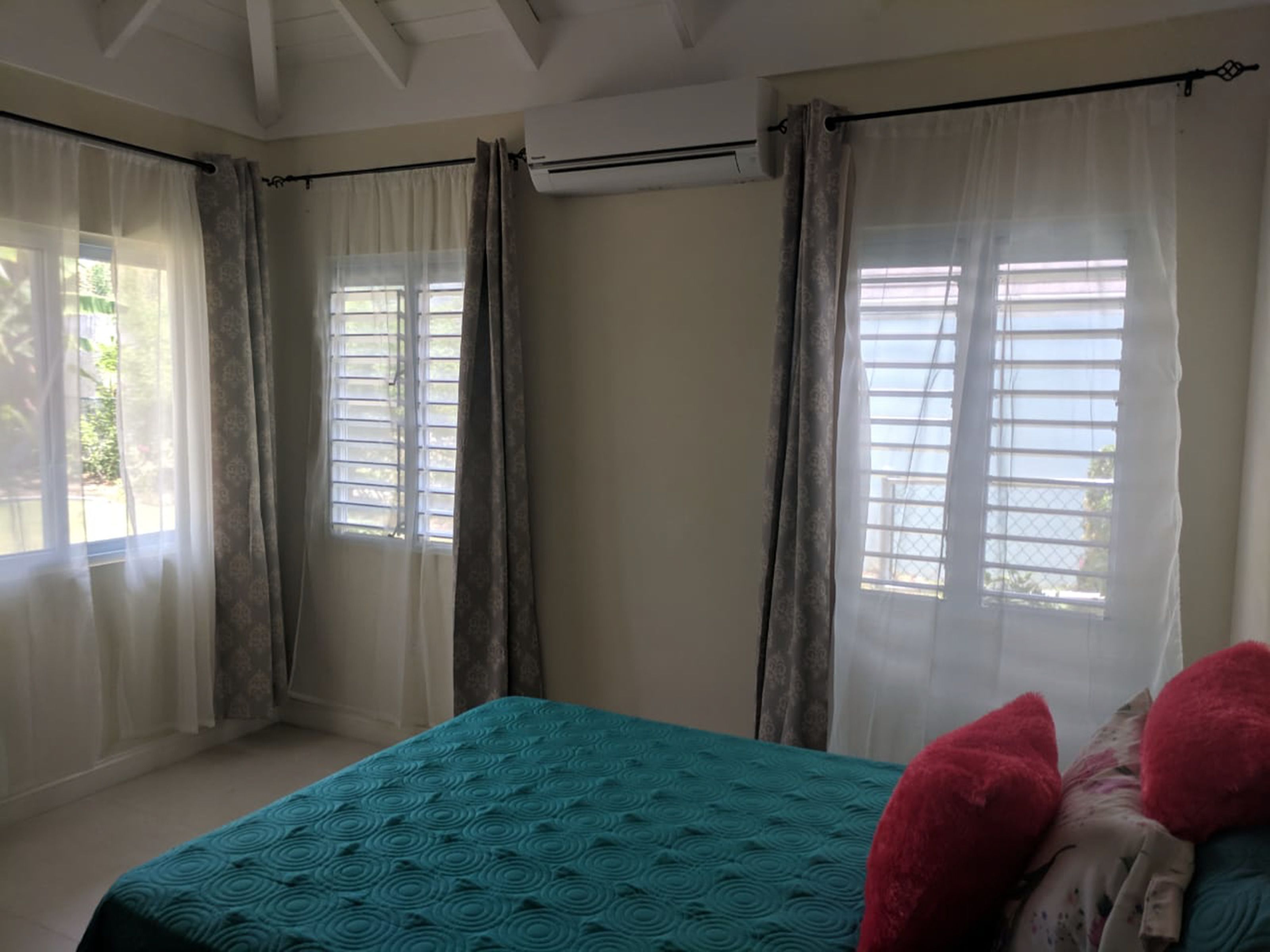 Family Villa, 3 Bedrooms, Garden View | 3 bilik tidur, cadar kapas Mesir, peralatan tempat tidur premium 