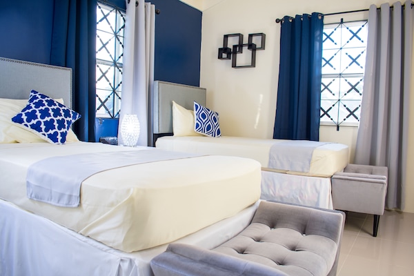 Family Villa, 3 Bedrooms, Garden View | 3 bedrooms, Egyptian cotton sheets, premium bedding, in-room safe