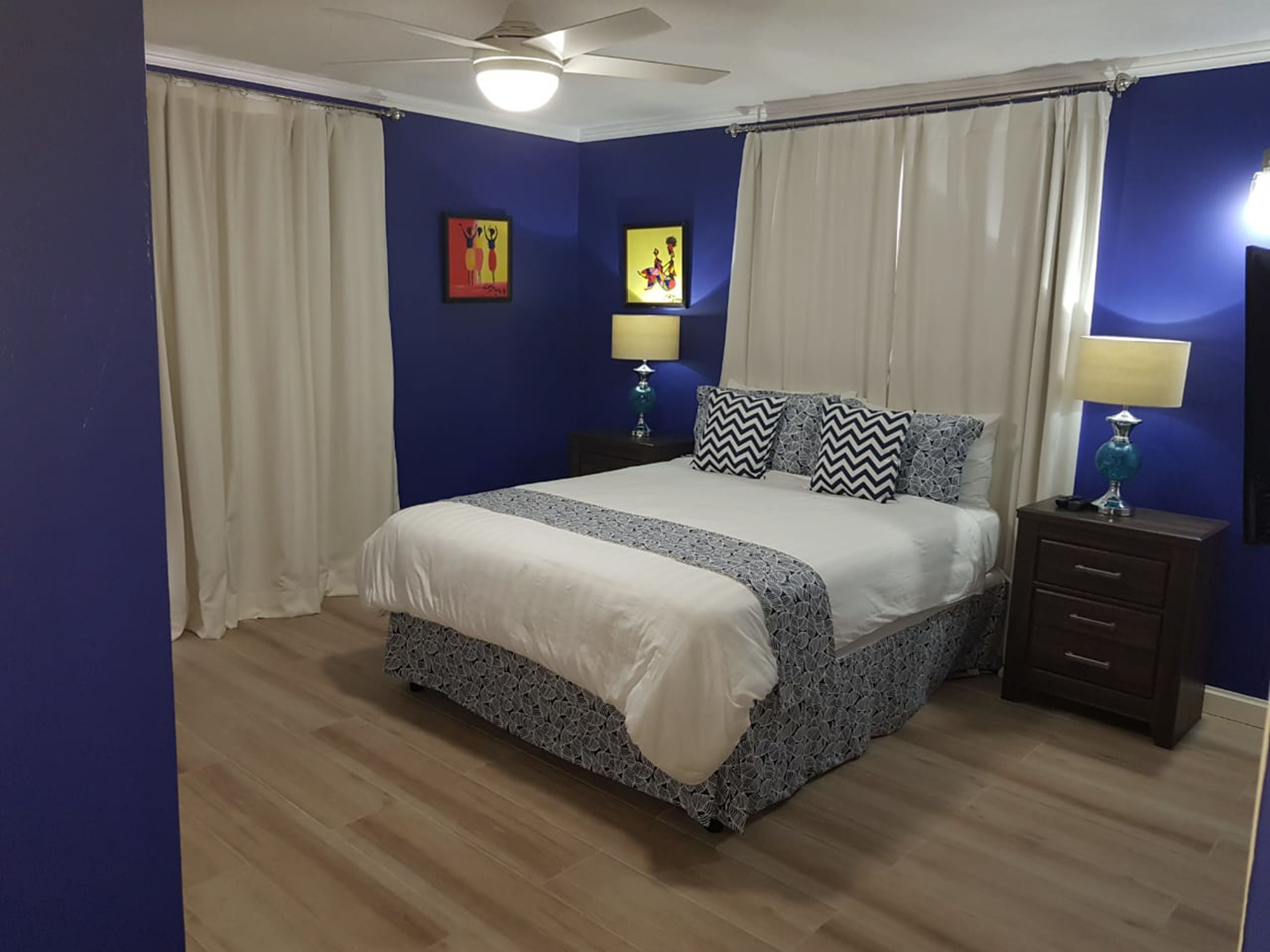 Apartamento urbano, 2 quartos | 2 quartos, roupas de cama de algodão egípcio, roupas de cama premium