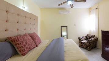 Business-lejlighed - 1 soveværelse | 1 soveværelse, egyptiske bomuldslagner, premium-sengetøj