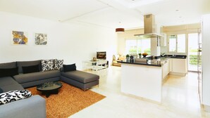 Departamento Confort, para no fumadores | Área de sala de estar