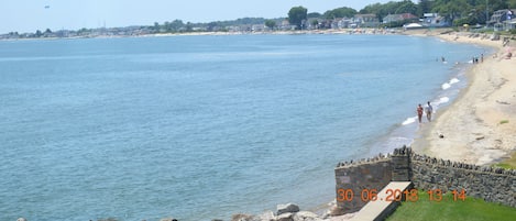 Private beach