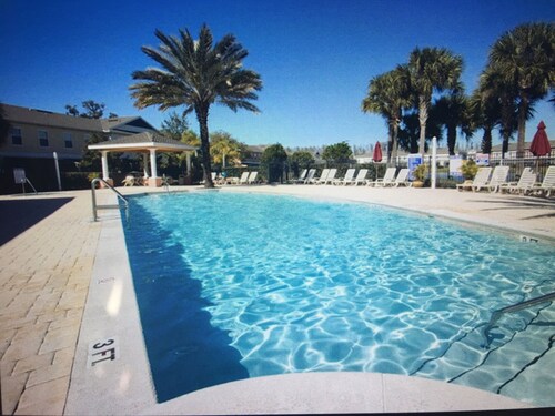 12 personas, 4. A 5 m de Disney, 5BR 3BA con piscina y SPA, Gate, vista al lago; Xbox Wii