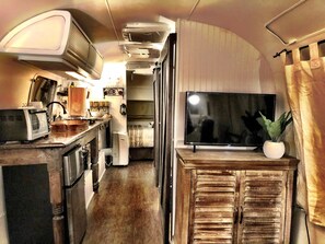 Interior - Tin Town This is 1974 Airstream has been rehabbed from top to bottom! (Avondale Estates)